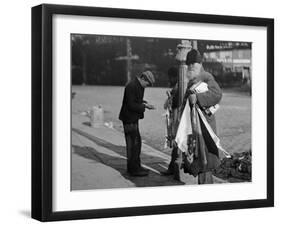 A Street Haberdashery, New York-null-Framed Photo