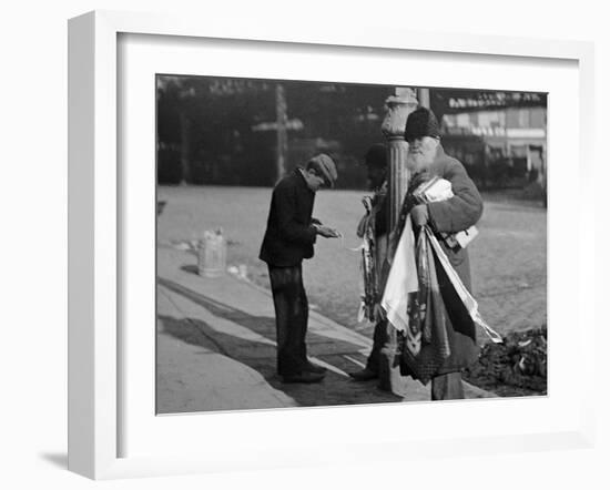 A Street Haberdashery, New York-null-Framed Photo