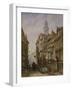 A Street in a Country Town-Louise J. Rayner-Framed Giclee Print