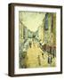 A Street in Abbesses; La Rue Des Abesses, 1895-Maximilien Luce-Framed Giclee Print