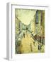 A Street in Abbesses; La Rue Des Abesses, 1895-Maximilien Luce-Framed Giclee Print