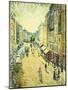 A Street in Abbesses; La Rue Des Abesses, 1895-Maximilien Luce-Mounted Giclee Print