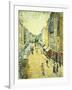 A Street in Abbesses; La Rue Des Abesses, 1895-Maximilien Luce-Framed Giclee Print