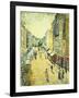 A Street in Abbesses; La Rue Des Abesses, 1895-Maximilien Luce-Framed Giclee Print