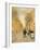 A Street in Asnieres-Jean Francois Raffaelli-Framed Giclee Print