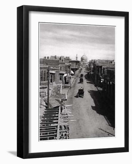 A Street in Baghdad, Iraq, 1925-A Kerim-Framed Giclee Print