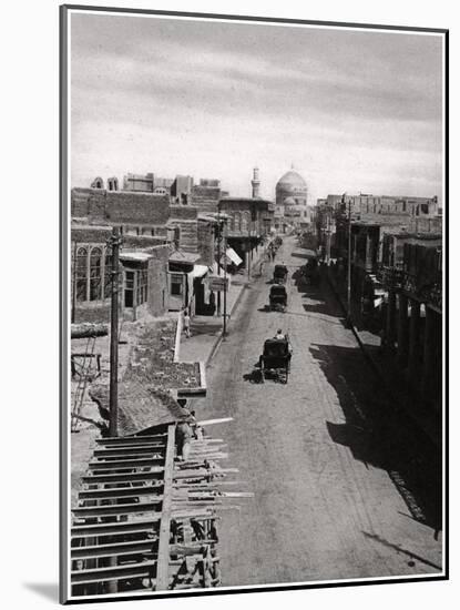 A Street in Baghdad, Iraq, 1925-A Kerim-Mounted Giclee Print