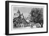 A Street in Bangkok, Thailand, 1895-Charles Barbant-Framed Giclee Print