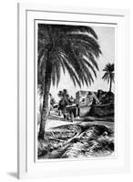 A Street in Biskra, Algeria, 1895-Meunier-Framed Giclee Print