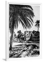 A Street in Biskra, Algeria, 1895-Meunier-Framed Giclee Print