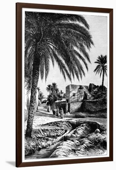 A Street in Biskra, Algeria, 1895-Meunier-Framed Giclee Print