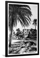 A Street in Biskra, Algeria, 1895-Meunier-Framed Giclee Print