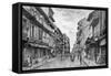 A Street in Bombay, India, 1895-null-Framed Stretched Canvas