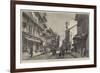 A Street in Bombay-null-Framed Giclee Print