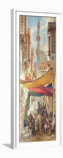 A Street in Cairo, 1890-Carl Haag-Framed Giclee Print
