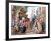 A Street in Cairo, Egypt, C1825-1876-John Frederick Lewis-Framed Giclee Print