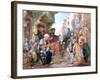 A Street in Cairo, Egypt, C1825-1876-John Frederick Lewis-Framed Giclee Print