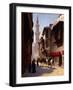 A Street in Cairo-Jean Leon Gerome-Framed Giclee Print