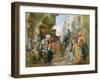 A Street in Cairo-John Frederick Lewis-Framed Giclee Print