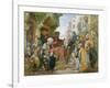 A Street in Cairo-John Frederick Lewis-Framed Giclee Print