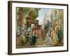 A Street in Cairo-John Frederick Lewis-Framed Giclee Print