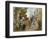 A Street in Cairo-John Frederick Lewis-Framed Giclee Print