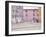 A Street in Carrara-Henry Bishop-Framed Giclee Print