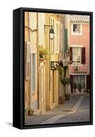 A Street in Cassis, Provence Alpes Cote D'Azur, Provence, France, Europe-Christian Heeb-Framed Stretched Canvas