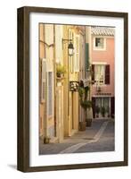 A Street in Cassis, Provence Alpes Cote D'Azur, Provence, France, Europe-Christian Heeb-Framed Photographic Print