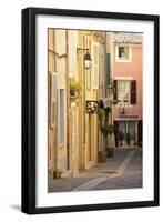 A Street in Cassis, Provence Alpes Cote D'Azur, Provence, France, Europe-Christian Heeb-Framed Photographic Print