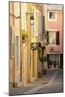 A Street in Cassis, Provence Alpes Cote D'Azur, Provence, France, Europe-Christian Heeb-Mounted Photographic Print