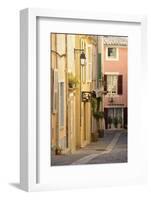 A Street in Cassis, Provence Alpes Cote D'Azur, Provence, France, Europe-Christian Heeb-Framed Photographic Print