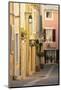 A Street in Cassis, Provence Alpes Cote D'Azur, Provence, France, Europe-Christian Heeb-Mounted Photographic Print