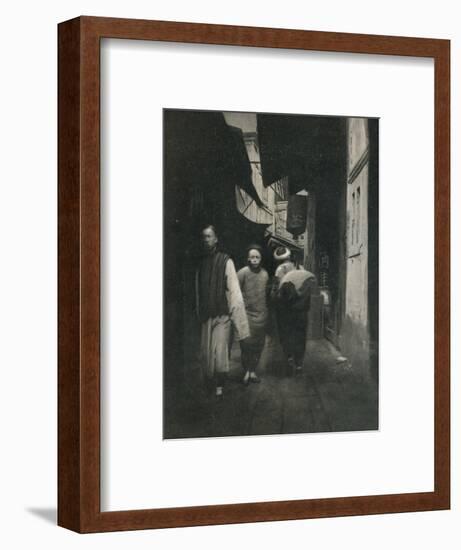 'A Street In China', c1927, (1927)-Reginald Belfield-Framed Photographic Print