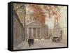 A Street in Copenhagen-Paul Fischer-Framed Stretched Canvas