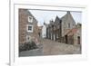 A Street in Crail with Lobster Pots, Fife Coast, Scotland, United Kingdom-Nick Servian-Framed Photographic Print