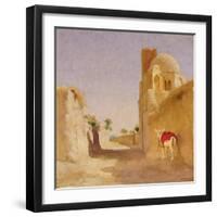 A Street in Damascus, 1873-Frederic Leighton-Framed Giclee Print