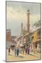 'A Street in Delhi - Looking Towards the Jumma Musjid', c1880 (1905)-Alexander Henry Hallam Murray-Mounted Giclee Print