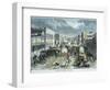 A Street in Denver, Colorado, USA, C1880-null-Framed Giclee Print