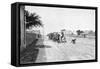 A Street in General Acha, Argentina, 1895-Alfred Paris-Framed Stretched Canvas