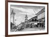 A Street in Guayaquil, Ecuador, 1895-null-Framed Giclee Print