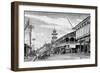 A Street in Guayaquil, Ecuador, 1895-null-Framed Giclee Print