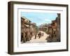 A Street in Hong Kong, 1900-null-Framed Giclee Print