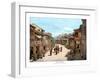 A Street in Hong Kong, 1900-null-Framed Giclee Print