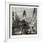 A Street in Hong Kong-null-Framed Giclee Print