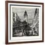 A Street in Hong Kong-null-Framed Giclee Print