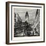 A Street in Hong Kong-null-Framed Giclee Print