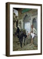 A Street in Istanbul, 1883-Edouard Debat-Ponsan-Framed Giclee Print