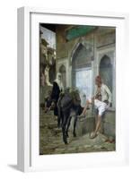 A Street in Istanbul, 1883-Edouard Debat-Ponsan-Framed Giclee Print