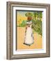 'A Street in Jamaica', 1912-Charles Robinson-Framed Giclee Print